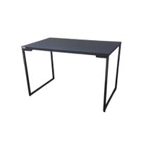 Mesa industrial mdf preta 130cm Mesa industrial mdf preta 130cm