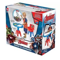 Mesa Infantil Avengers de Atividades - Lider Brinquedos Mesa Infantil Avengers de Atividades - Lider Brinquedos