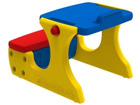 Mesa Infantil com Banco de Atividades Bandeirante