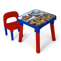 Mesa Infantil com Cadeira Dinossauros - Monte Líbano Mesa Infantil com Cadeira Dinossauros - Monte Líbano