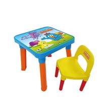 Mesa Infantil com Cadeira e Divisórias ML001 - Variação