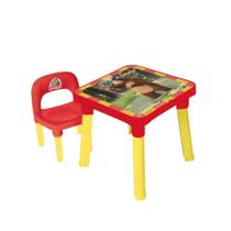 Mesa Infantil com Cadeira e Divisórias ML001 - Variação