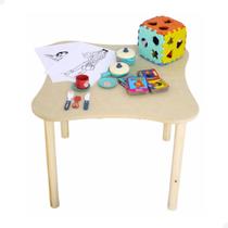 Mesa Infantil de Atividades Desenhos Playground Infantil