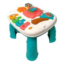 Mesa Infantil de Atividades Interativa Musical e Luzes Didática Zippy