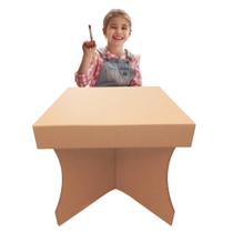 Mesa Infantil de Atividades Papelão 7 a 10 anos