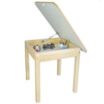 Mesa Infantil De Madeira 60x60 Branca Mdf Educativa Multiuso Para Criança Estudo Brincar Escola Mesa Infantil De Madeira 60x60 Branca Mdf Educativa Multiuso Para Criança Estudo Brincar Escola