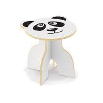 Mesa Infantil de Madeira Animalkids - Panda, Junges Mesa Infantil de Madeira Animalkids - Panda, Junges