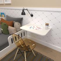 Mesa Infantil Dobrável 60cm com Canto Arredondado Mesa Infantil Dobrável 60cm com Canto Arredondado