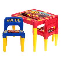 Mesa Infantil Educativa Atividades Letras Números Carros