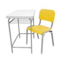 Mesa Infantil Escolar Com Cadeira WP Kids Reforçadas Lg Flex Amarela Mesa Infantil Escolar Com Cadeira WP Kids Reforçadas Lg Flex Amarela