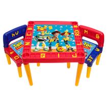 Mesa Infantil Interativa Jogo de Letras e Números Toy Story