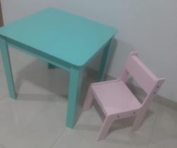 Mesa infantil lorena com 01 cadeira @loren.loke