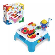 Mesa Infantil Maxi Atividades Azul 1060L - Magic Toys - MAGIC TOYS