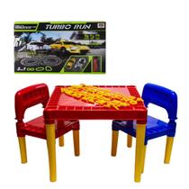 Mesa Infantil Multiuso Com Letras E Números Mais Autorama