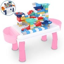 Mesa Infantil Para Atividades Interativas Com Blocos de Montar Mesa Infantil Para Atividades Interativas Com Blocos de Montar