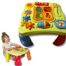 Mesa Infantil para Bebê Criativa Didática Educativa Com Som