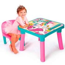 Mesa Infantil Para Estudo E Brincadeira Menina Mesa Infantil Para Estudo E Brincadeira Menina
