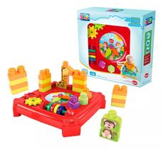 Mesa Infantil Relogio Blocos De Montar Para Bebês E Crianças