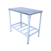 Mesa Inox ML55X93-G Innal - 0,93x0,55 c/ Prateleira Gradeada Mesa Inox ML55X93-G Innal - 0,93x0,55 c/ Prateleira Gradeada