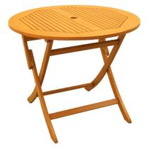 Mesa International Caravan Royal Tahiti 91 cm redonda dobrável Mesa International Caravan Royal Tahiti 91 cm redonda dobrável