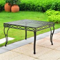 Mesa International Caravan Segovia 76cm Quadrada em Ferro Mesa International Caravan Segovia 76cm Quadrada em Ferro