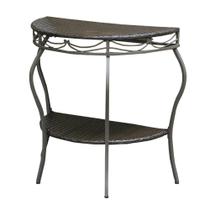 Mesa International Caravan Valencia Resina de Vime em Aço 76x38x76cm Mesa International Caravan Valencia Resina de Vime em Aço 76x38x76cm