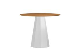 Mesa Isis 117X117 Sem Vidro Off White/Ype Mesa Isis 117X117 Sem Vidro Off White/Ype