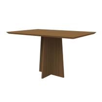 Mesa Jantar Anitta Imbuia 135x90cm para 4 Cadeiras N Ceval - New Ceval