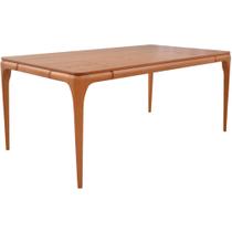 Mesa Jantar Campeche Madeira Maciça com Tampo Lâminado 240X100