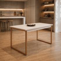 Mesa Jantar Cozinha Manu Estilo Industrial 110x70 CM Tampo 100 MDF 15mm Estrutura Aço Pintado Sala Jantar Escrivaninha Escritório Mesa Jantar Cozinha Manu Estilo Industrial 110x70 CM Tampo 100 MDF 15mm Estrutura Aço Pintado Sala Jantar Escrivaninha Escritório