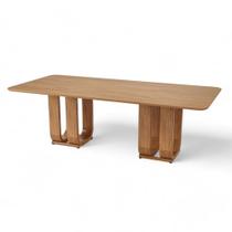Mesa Jantar Itaúna Retangular Cor Champagne 180cm - 76804 Mesa Jantar Itaúna Retangular Cor Champagne 180cm - 76804