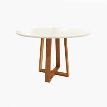 Mesa Jantar Kappesberg Em Madeira Maciça Tampo Vidro 120cm Mesa Jantar Kappesberg Em Madeira Maciça Tampo Vidro 120cm