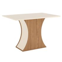 Mesa Jantar Luiza 1200mm Nature/Off White Mesa Jantar Luiza 1200mm Nature/Off White