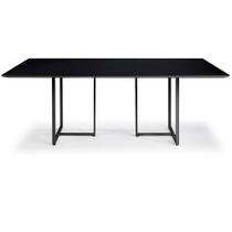 Mesa Jantar Macapá Aço Carbono Preto