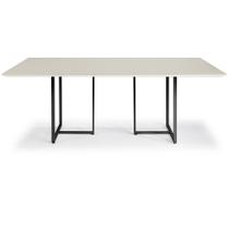 Mesa Jantar Macapá Aço Carbono Preto