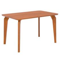 Mesa Jantar Retangular 1,30 Papaia Sem Vidro Madeira/Cinamomo