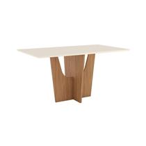 Mesa Jantar Vértice 1600mm Nature/Off White