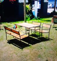 Mesa Jardim C Banco
