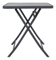 Mesa Jardim E Varanda Retangular 4 Lugares 72x70x110cm Aco Mesa Jardim E Varanda Retangular 4 Lugares 72x70x110cm Aco