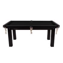 Mesa Jogo Sinuca Bilhar MDF 1.85 x 1.07 Caçapas Rede Mesa Jogo Sinuca Bilhar MDF 1.85 x 1.07 Caçapas Rede