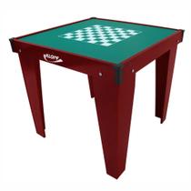 Mesa Jogos Domino Xadrez Dama Klopf 1078