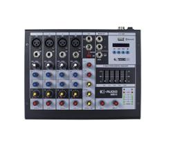 Mesa k-audio ms 60 bt/xlr/usb 6 canais
