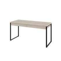 Mesa Kuadra Diretor 150x60x75cm C-02 Gavetas Snow - Snow -