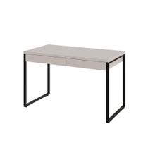 Mesa Kuadra Office 120x60x75cm C-02 Gavetas Branco Chess - Branco Chess - Mesa Kuadra Office 120x60x75cm C-02 Gavetas Branco Chess - Branco Chess -