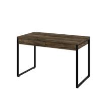 Mesa Kuadra Office 120x60x75cm C-02 Gavetas Carvalho Dark - Carvalho Dark - Mesa Kuadra Office 120x60x75cm C-02 Gavetas Carvalho Dark - Carvalho Dark -