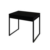 Mesa Kuadra Office 90x60x75cm C-02 Gavetas Preto ônix - Preto ônix - Mesa Kuadra Office 90x60x75cm C-02 Gavetas Preto ônix - Preto ônix -