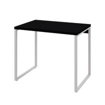 Mesa Kuadra Office 90x60x75cm Preto ônix - Preto ônix -