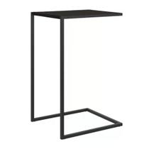 Mesa Lateral 27820 Linha Complementos Preto Artesano Preto Preto Mesa Lateral 27820 Linha Complementos Preto Artesano Preto Preto