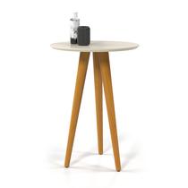 Mesa Lateral 4601 Pés Palito Ofertamo Sala Off White