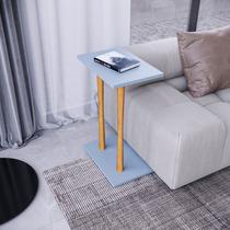 Mesa Lateral Alla 68cm 45cm X 30cm Cinza Cristal Mesa Lateral Alla 68cm 45cm X 30cm Cinza Cristal
